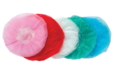 SVS LLC Dba S2S Global Bouffant Cap Premier Pro® Medium Medium Blue Elastic Closure - Case of 500 - 2141-CS
