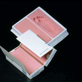 Alimed Foam Foot Impress 1 X 2 X 6, With PTFE Liner - Box of 24 - 2970005192-BX