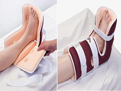 Walgreen Health Solutions Heel Suspension Boot Heelift® Glide One Size Fits Most Burgundy - Case of 6 - 10831727008126-CS
