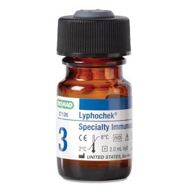 Bio-Rad Laboratories Assayed Control Lyphochek® Specialty Immunoassay Level 3 6 X 2 mL - Box of 6 - 27126-BX