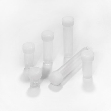 Caplugs Transport Vial Polypropylene 7 mL Screw Cap - Case of 1000 - 240-3007-060-CS