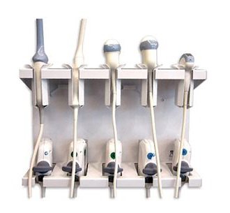 Cone Instruments Premium Ultrasound Probe Rack Cone Instruments 5.5 X 15 X 20 Inch For use with Ultrasound Probe - Each - 952800-EA