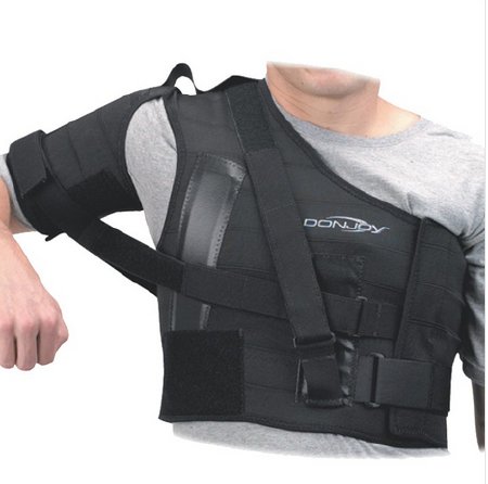 DJO Shoulder Stabilizer DonJoy® 2X-Large Polyester / Lycra Left Shoulder - Each - 11-1102-6-06000-EA