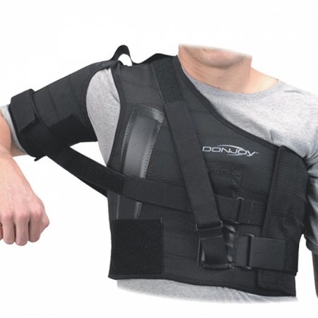 DJO Shoulder Stabilizer DonJoy® 2X-Large Polyester / Lycra Right Shoulder - Each - 11-1101-6-06000-EA