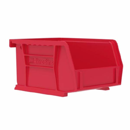 Akro-Mils Storage Bin AkroBins® Red Plastic 3 X 4-1/8 X 5-3/8 Inch - CT/24 - 30210RED-CT