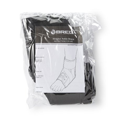 Breg Ankle Brace Breg® Wraptor Medium Lace-Up Male 9 to 11 / Female 10 to 12 Foot - Each - SA702005-EA