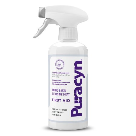 Innovacyn Wound Cleanser Puracyn® Plus First Aid 16 oz. Pump Bottle NonSterile Antimicrobial - Case of 6 - 6004-CS