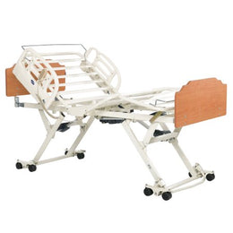 Invacare Electric Bed Carroll CS Series CS7 Long Term Care 80 Inch Length Arched Slat Deck 10 Function 7 to 30 Inch Height Range - Each - IHCS78-QSP-EA