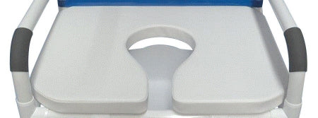 MJM International MJM International Elongated Shower Chair Seat - Each - SSDE-26-BAR-EA
