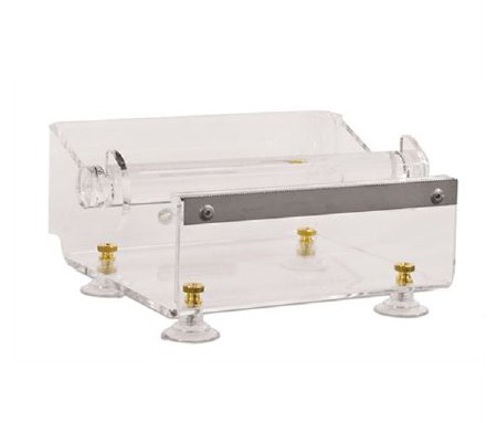 Market Lab Inc Label and Tape Dispenser MarketLab 4 X 6 X 7-1/2 Inch Desktop Manual Pull With Pen Holder For use with Medication Labels - Each - 1547-EA