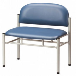 Clinton Industries Side Chair Premium Series Extra-Wide Royal Blue Without Armrests Vinyl - Each - C-40X-3RB-EA