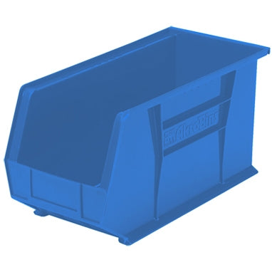 Health Care Logistics Storage Bin HCL® Super Tough Blue Plastic 8-1/4 X 9 X 18 Inch - Each - 1434B-EA