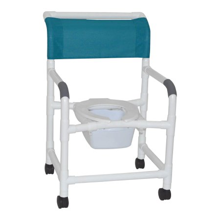 MJM International Shower Chair 100 Series PVC Frame 375 lbs. Weight Capacity - Each - 122-3TW-10-QT-C-EA