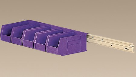 Health Care Logistics Storage Bin Hanging Rail 3 x 48 Inch - Each - 1433-EA