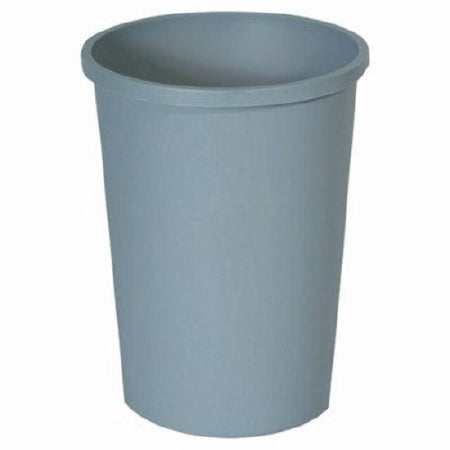 Lagasse Trash Can Rubbermaid® Untouchable® 11 gal. Round Gray Plastic Open Top - Each - RCP2947GRA-EA