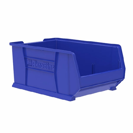 Akro-Mils Storage Bin AkroBins® Super-Size Blue Plastic 11 X 16-1/2 X 23-7/8 Inch - Each - 30288BLUE-EA