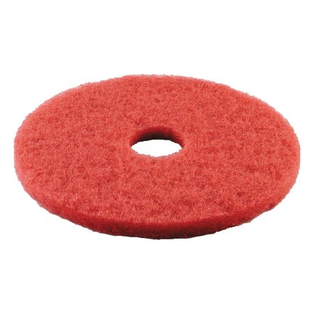 Lagasse Hard Floor Buffing Pad Boardwalk® 15 Inch Red Nonwoven Polyester Fiber - Case of 5 - BWK4015RED-CS