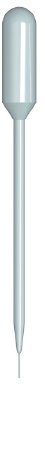 Copan Diagnostics Fine Tip Transfer Pipette 5 mL Without Graduations NonSterile - Case of 5000 - 224C.US-CS