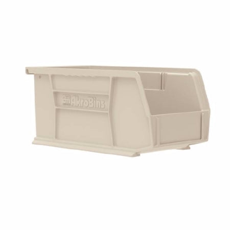 Akro-Mils Storage Bin AkroBins® Stone Plastic 5 X 5-1/2 X 10-7/8 Inch - Case of 12 - 30230STONE-CS