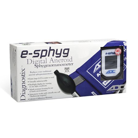 American Diagnostic Corp Manual Digital Blood Pressure Monitor E-sphyg™ Infant Nylon 9 - 14 cm Pocket Aneroid - Each - 7002-7IBK-EA