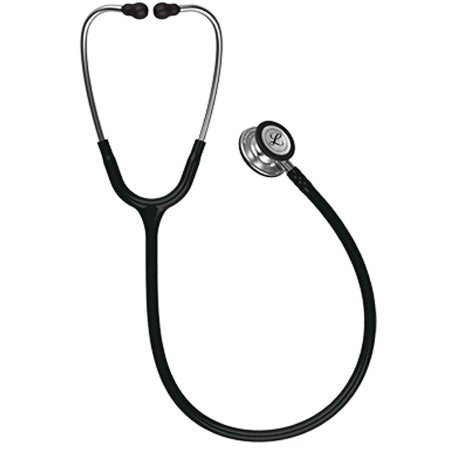 3M Classic Stethoscope 3M™ Littmann® Classic III™ Black 1-Tube 27 Inch Tube Double-Sided Chestpiece - Each - 5620-EA