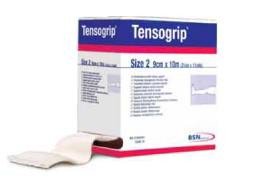 BSN Medical Elastic Tubular Support Bandage Tensogrip® 3 Inch X 11 Yard Small Knee / Medium Anklle Pull On White NonSterile Size D Standard Compression - Box of 1 - 7582-BX
