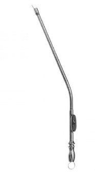 V. Mueller Suction Tube Rhoton-Merz 10 Fr. Stainless Steel - Each - VM85-6299-EA