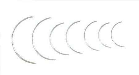 Integra Lifesciences Conventional Cutting Suture Needle Integra® Miltex® Regular Surgeon's Type Size 5 Needle Reusable - Box of 12 - MS192-5-BX