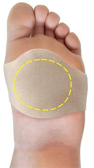 Pedifix Metatarsal Wrap Visco-GEL® Large / X-Large Hook and Loop Closure Foot - Each - 1295-L-EA