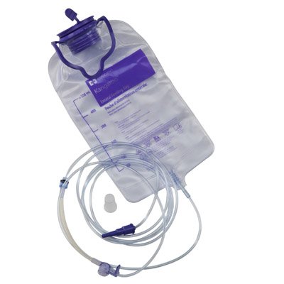 Cardinal Enteral Feeding Pump Bag Set Kangaroo™ ePump™ 500 mL DEHP-Free PVC NonSterile - Each - 772055-EA