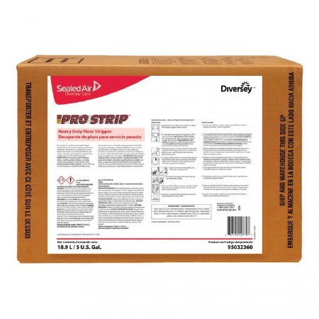 Lagasse Floor Stripper Diversey™ Pro Strip™ Liquid 5 gal. Box Cherry Almond Scent - Case of 1 - DVS95032360-CS