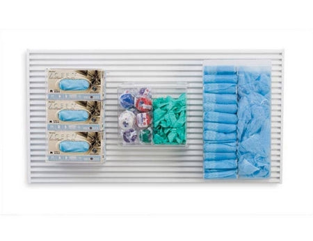 Market Lab Inc PPE Dispenser Wall Mount Bulk Clear 5.63 X 12.38 X 21 Inch Acrylic - Each - 6569-EA