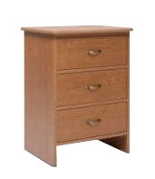 Graham-Field Bedside Cabinet Avondale Collection 18 X 21 X 30 Inch 3 Drawers - Each - A31-22B-EA
