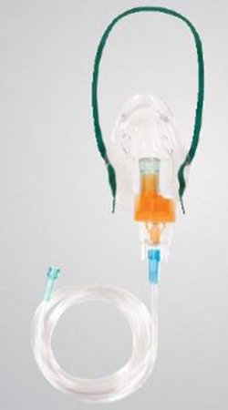 Vyaire Medical AirLife® Misty Fast™ Handheld Nebulizer Kit Small Volume Medication Cup Universal Aerosol Mask Delivery - Case of 50 - FN2433-CS