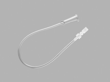 Cook Medical Connecting Drain Tubing 11.8 Inch Length 79/1000 Inch I.D. Sterile Drainage Bag / Male Luer Lock Connector Clear PVC - Each - G15239-EA