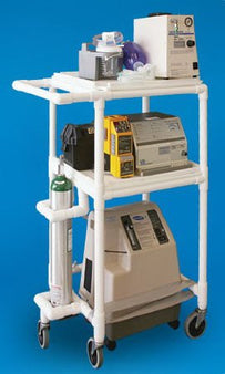 IPU Mobile Respiratory Cart 24 X 34 X 51 Inch - Each - MRS42-EA