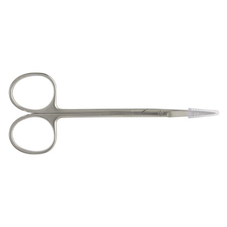 Integra Lifesciences Iris Scissors Miltex® 4-1/2 Inch Length OR Grade German Stainless Steel NonSterile Finger Ring Handle Straight Blade Sharp Tip / Sharp Tip - Each - 5-304-EA