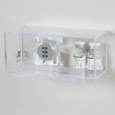 Health Care Logistics Wall Cabinet Wall Mount Combination Lock - Each - 18553-EA