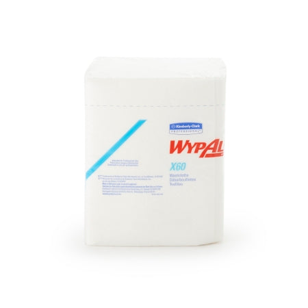 Kimberly Clark Task Wipe WypAll® X60 Light Duty White NonSterile Hydroknit 10 X 12-1/2 Inch Disposable - Pack of 1 - 41083-PK