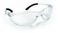 VWR International Safety Glasses Wraparound Anti-scratch Coating Clear Tint Polycarbonate Lens Clear Frame Over Ear One Size Fits Most - Pack of 12 - 89187-986-PK