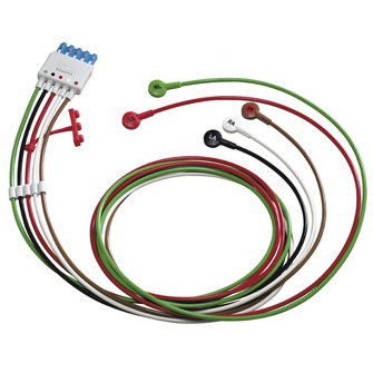 Philips Healthcare ECG Cable 1.6 Meter, 5-Leads For M1602A, M1663A, M1949A Trunk Cable - Each - 989803144991-EA