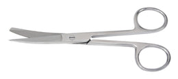 McKesson Operating Scissors McKesson 5-1/2 Inch Length Office Grade Stainless Steel Finger Ring Handle Sharp Tip / Blunt Tip - Each - 43-2-363-EA
