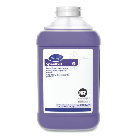 Lagasse Diversey™ Speedball™ 2000 Surface Cleaner / Degreaser Alcohol Based J-Fill® Dispensing Systems Liquid Concentrate 2.5 Liter Bottle Citrus Scent NonSterile - Case of 2 - DVS100835210-CS
