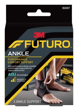 3M Ankle Support 3M™ Futuro™ One Size Fits Most Foot - Case of 12 - 01037ENR-CS