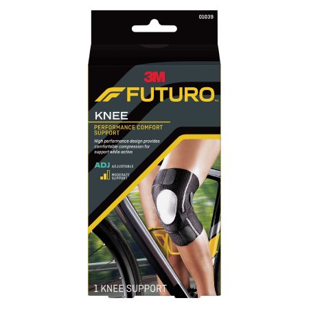 3M Knee Support 3M™ Futuro™ Precision Fit One Size Fits Most Left or Right Knee - Case of 12 - 01039ENR-CS