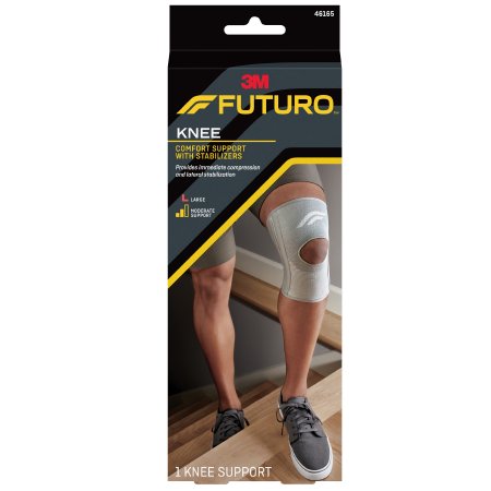 3M Knee Support 3M™ Futuro™ Stabilizing Large Pull-On Left or Right Knee - Case of 12 - 46165ENR-CS