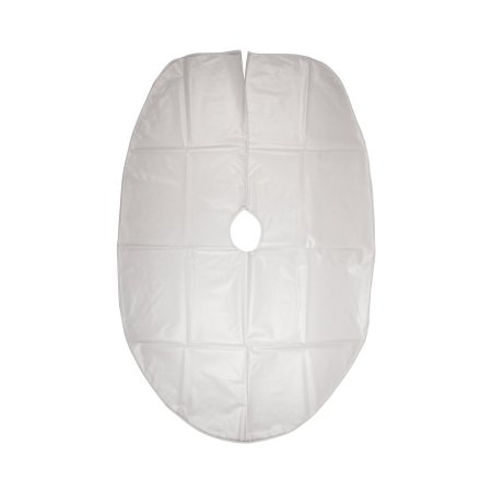 Maddak Shampoo Cape Clear One Size Fits Most Front / Back Opening Hook and Loop Closure Unisex - Each - 764330000-EA