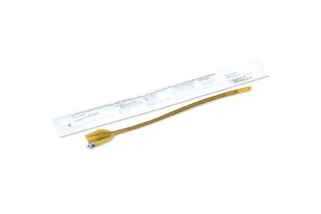 Bard Foley Catheter Bardex® I.C. 2-Way Standard Tip 30 cc Balloon 22 Fr. Latex - Case of 12 - 0166SI22-CS