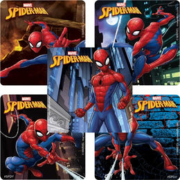 SmileMakers Disney® 100 per Unit Spider-Man Sticker 2.5 Inch - Box of 75 - SPDYB-BX