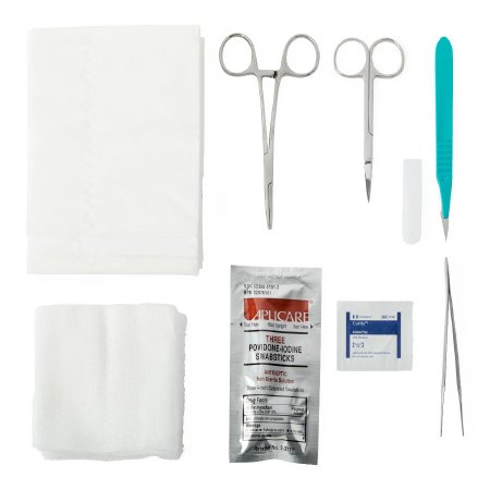 Medline Incision and Drainage Procedure Tray - Case of 24 - ID1205A-CS